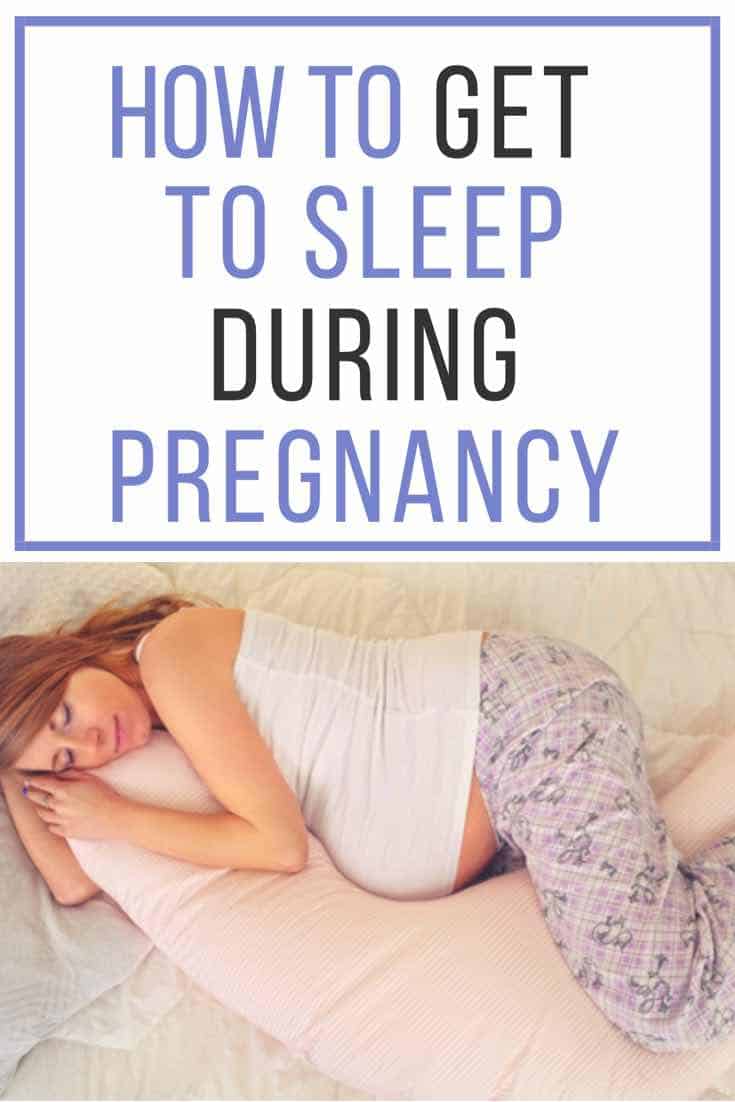 trouble sleeping while pregnant