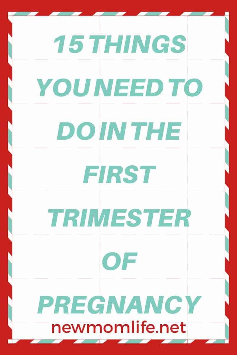 what to do in the first trimester what to do in the first trimester