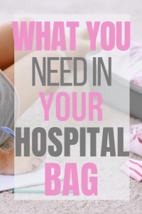 Hospital bag essentials Hospital bag essentials