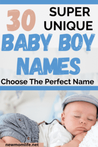 unique names for a baby boy